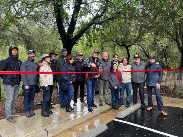 Senate Leader McGuire and community leaders celebrate Fitch Mountain Park and Open Space Preserve opening